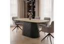 IDIMEX Esstisch GRANO Keramikplatte Beige/Schwarz Modern Bild 1
