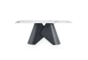 IDIMEX Esstisch LAZIO Marmor-Optik Keramik Metall Schwarz Bild 5