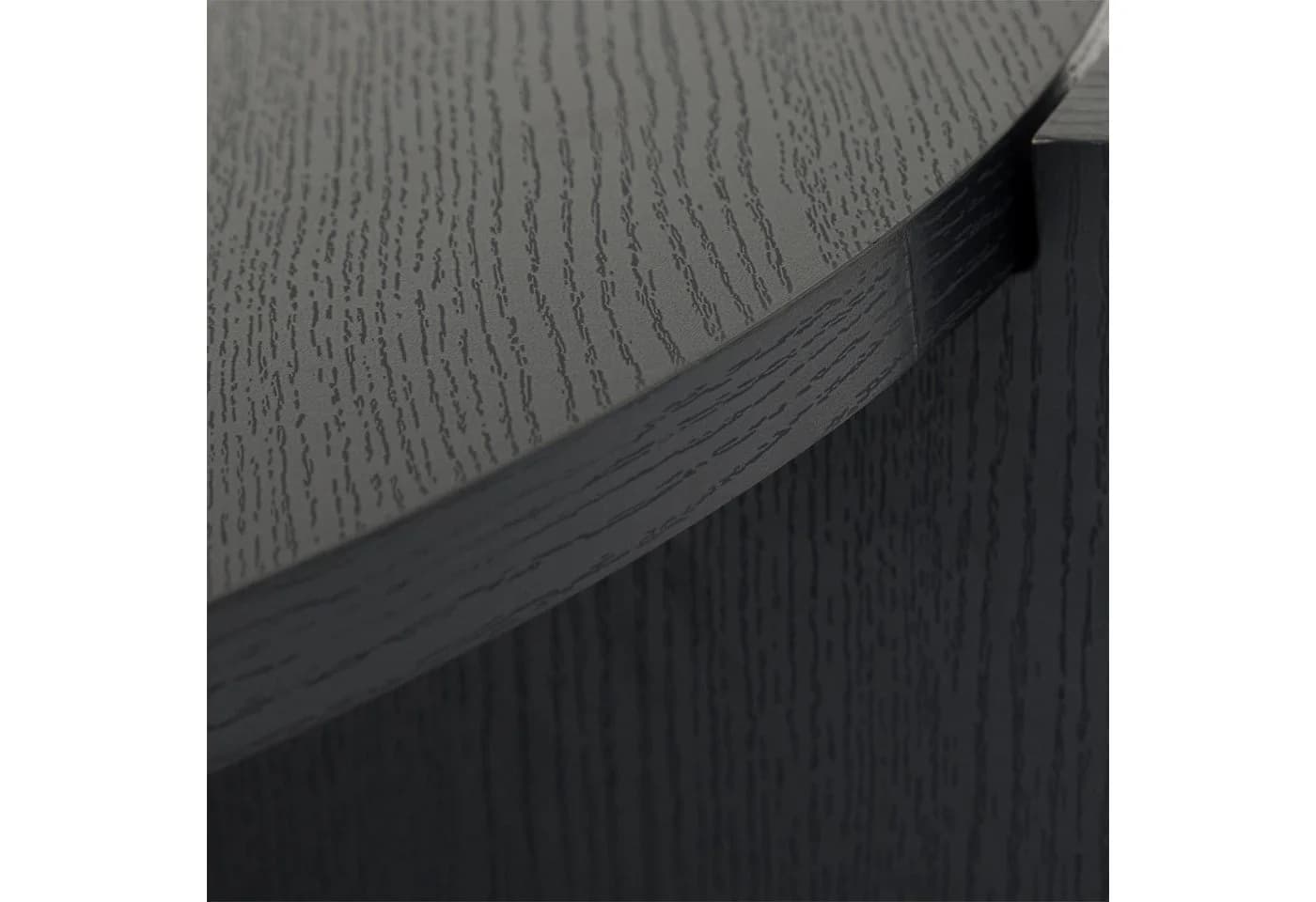 IDIMEX Couchtisch KALI Wohnzimmertisch 80 cm Schwarz - Bild 5