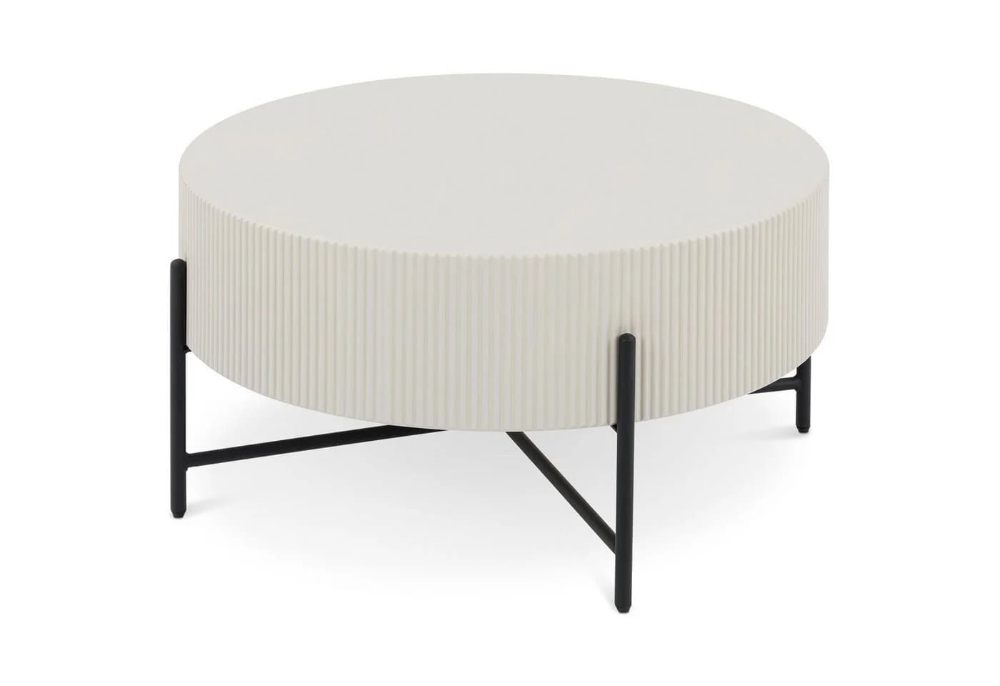 IDIMEX Couchtisch LOHA 80 cm Beige Kaschmir - Bild 3