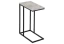 IDIMEX Beistelltisch DEBORA Retro Weiß Marmor MDF Metall Bild 3