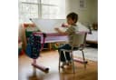 IDIMEX Kinderschreibtisch CARINA Weiß/Rosa höhenverstellbar Bild 2