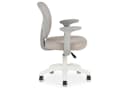 IDIMEX Drehstuhl Amelia Kinder Schreibtischstuhl Ergonomisch Grau Bild 4