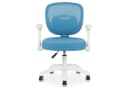 IDIMEX Drehstuhl AMELIA Kinder Schreibtischstuhl Ergonomisch Blau Bild 3