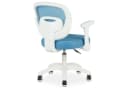 IDIMEX Drehstuhl AMELIA Kinder Schreibtischstuhl Ergonomisch Blau Bild 5