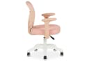 IDIMEX Drehstuhl Amelia Kinder Schreibtischstuhl Ergonomisch Höhenverstellbar Rosa Bild 4