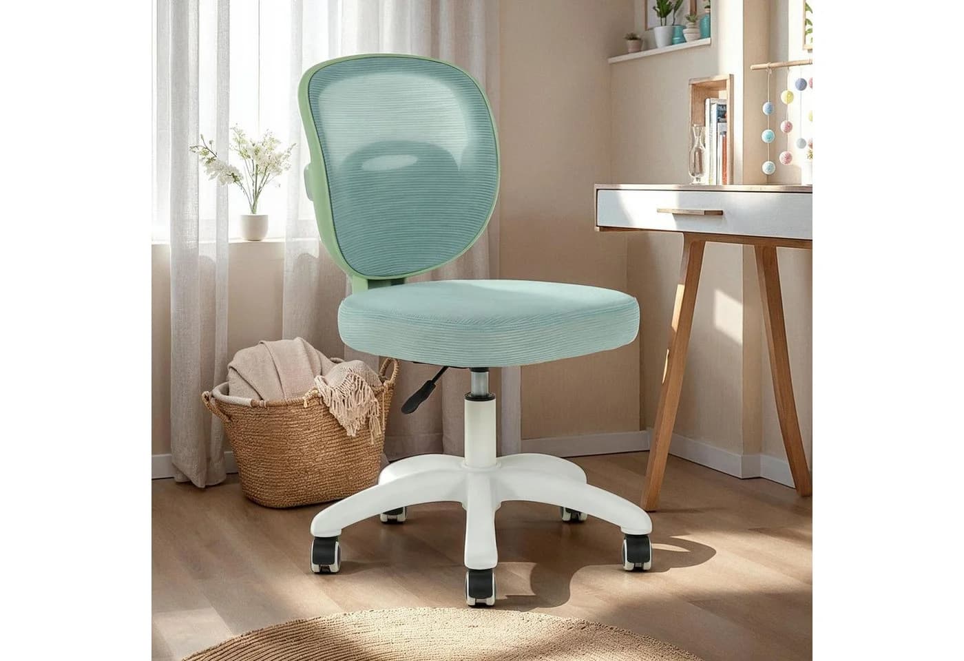 IDIMEX Drehstuhl MAYLA, Kinderzimmer Schreibtischstuhl Ergonomisch Grün - Bild 2