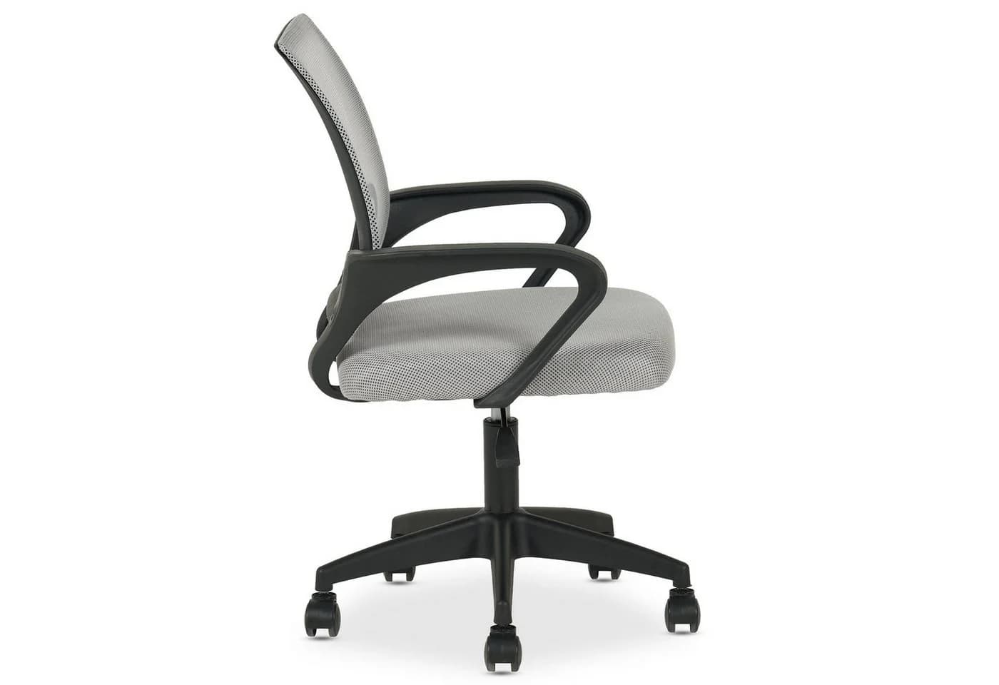 IDIMEX Drehstuhl Jake Ergonomischer Bürostuhl mit Armlehnen höhenverstellbar grau - Bild 4