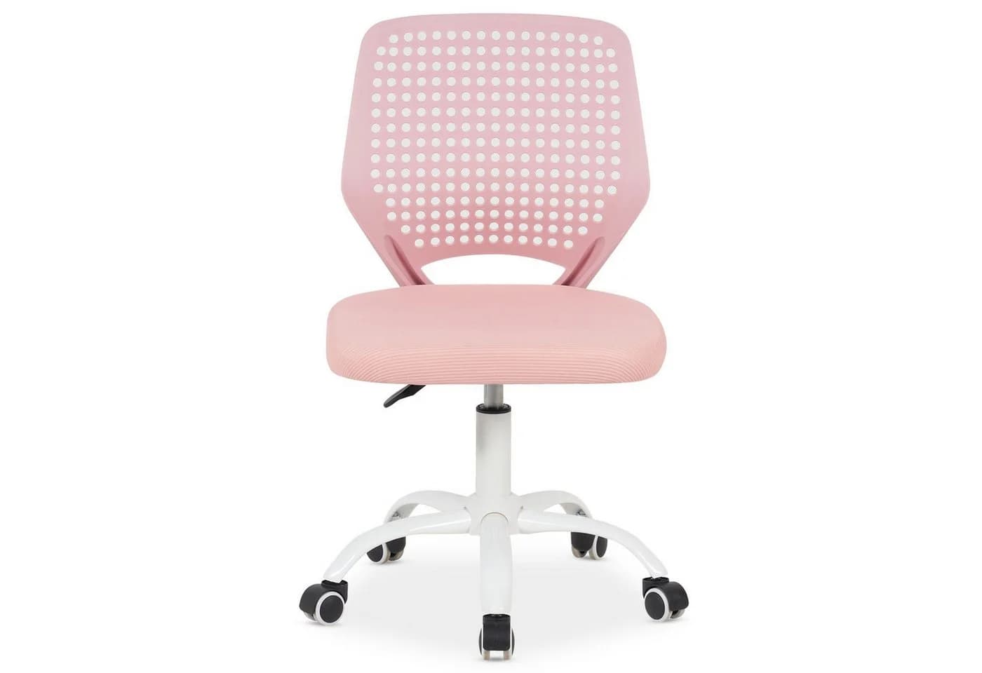 IDIMEX Drehstuhl JADE Kinder Schreibtischstuhl höhenverstellbar Pink