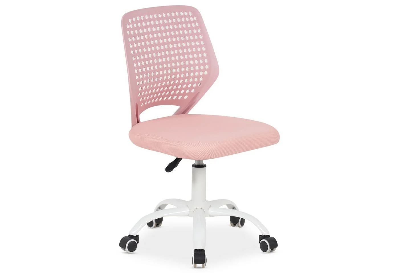 IDIMEX Drehstuhl JADE Kinder Schreibtischstuhl höhenverstellbar Pink - Bild 3