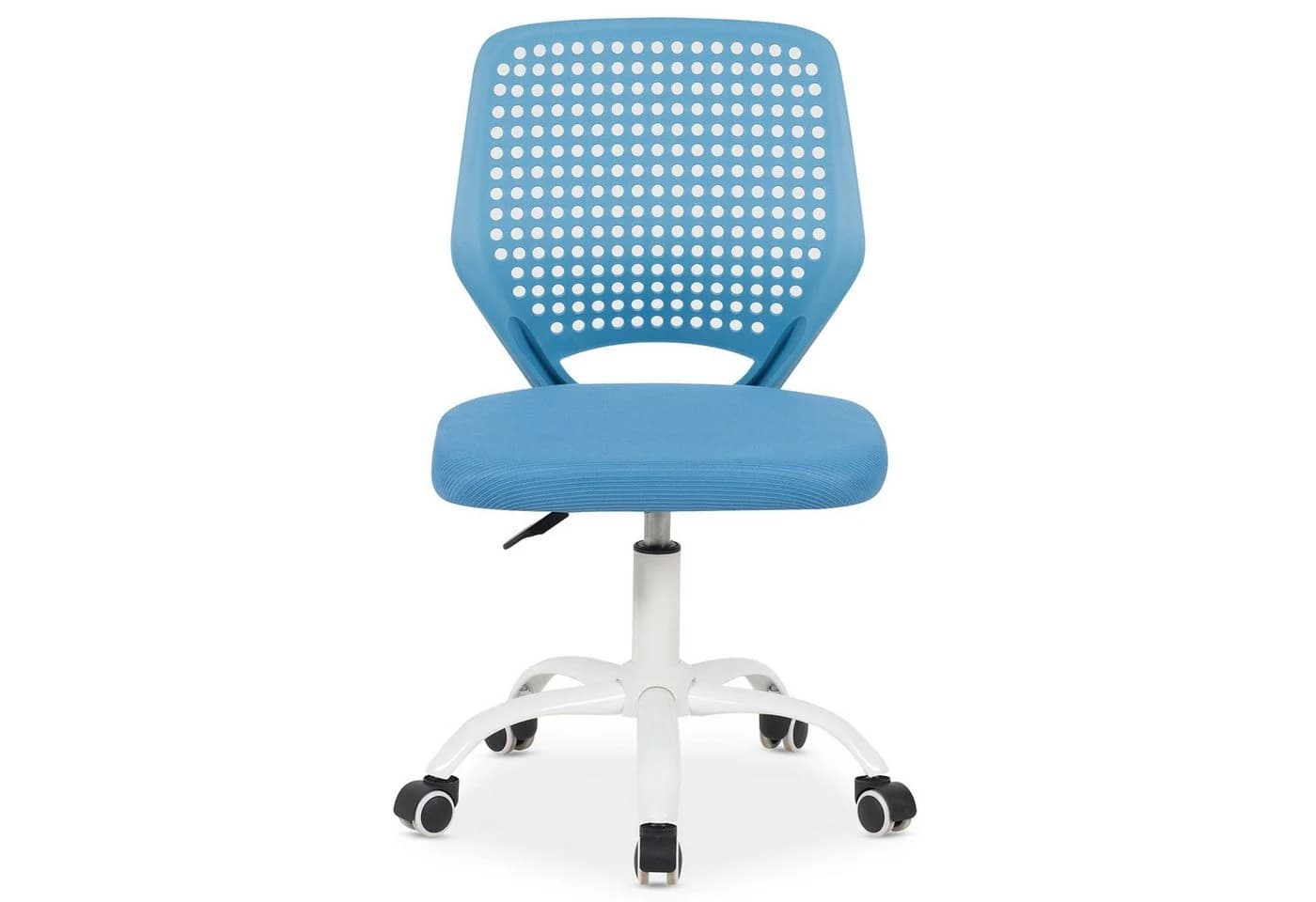 IDIMEX Drehstuhl JADE Kinder-Schreibtischstuhl höhenverstellbar Blau
