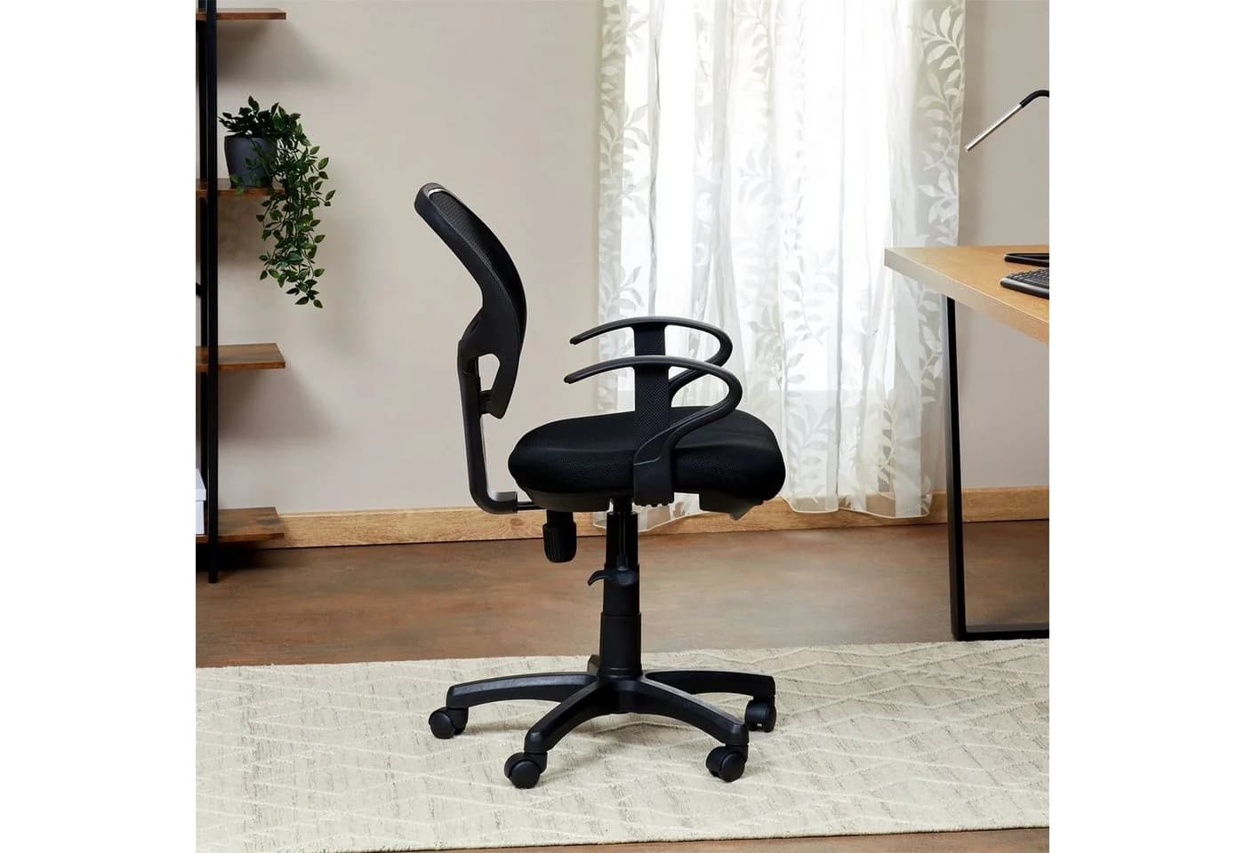 IDIMEX Schreibtischstuhl COOL Schwarz Kinder ergonomisch höhenverstellbar - Bild 3