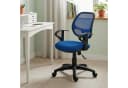 IDIMEX Drehstuhl COOL Kinderstuhl Blau Ergonomisch Höhenverstellbar Bild 2