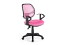 IDIMEX Kinderdrehstuhl COOL Pink Ergonomisch Höhenverstellbar mit Armlehnen Bild 1