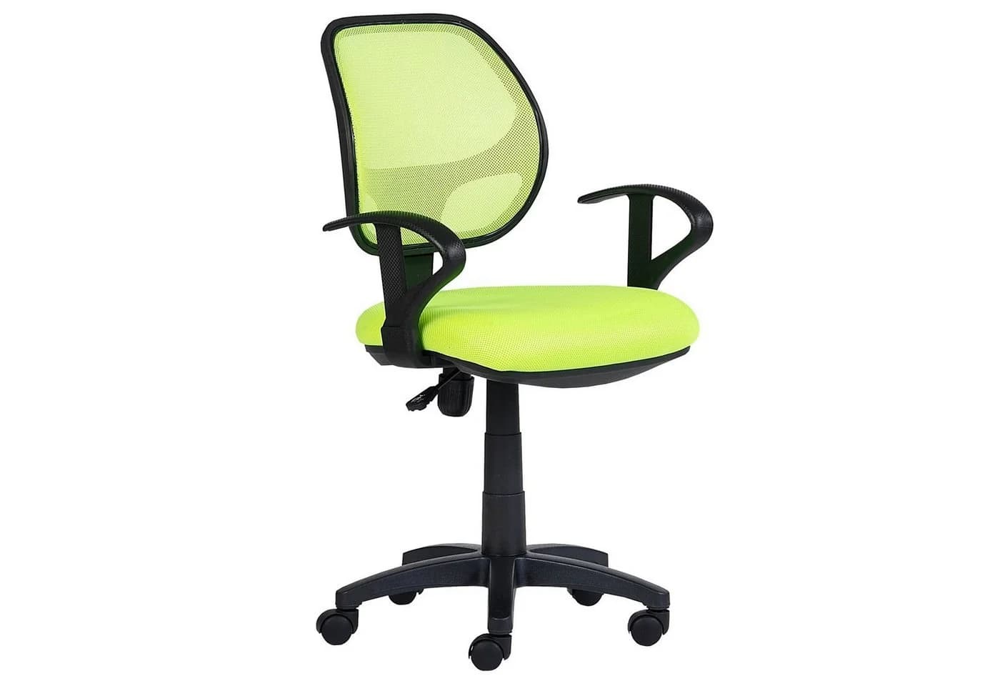 IDIMEX Drehstuhl COOL Kinderstuhl Grün Ergonomisch Höhenverstellbar