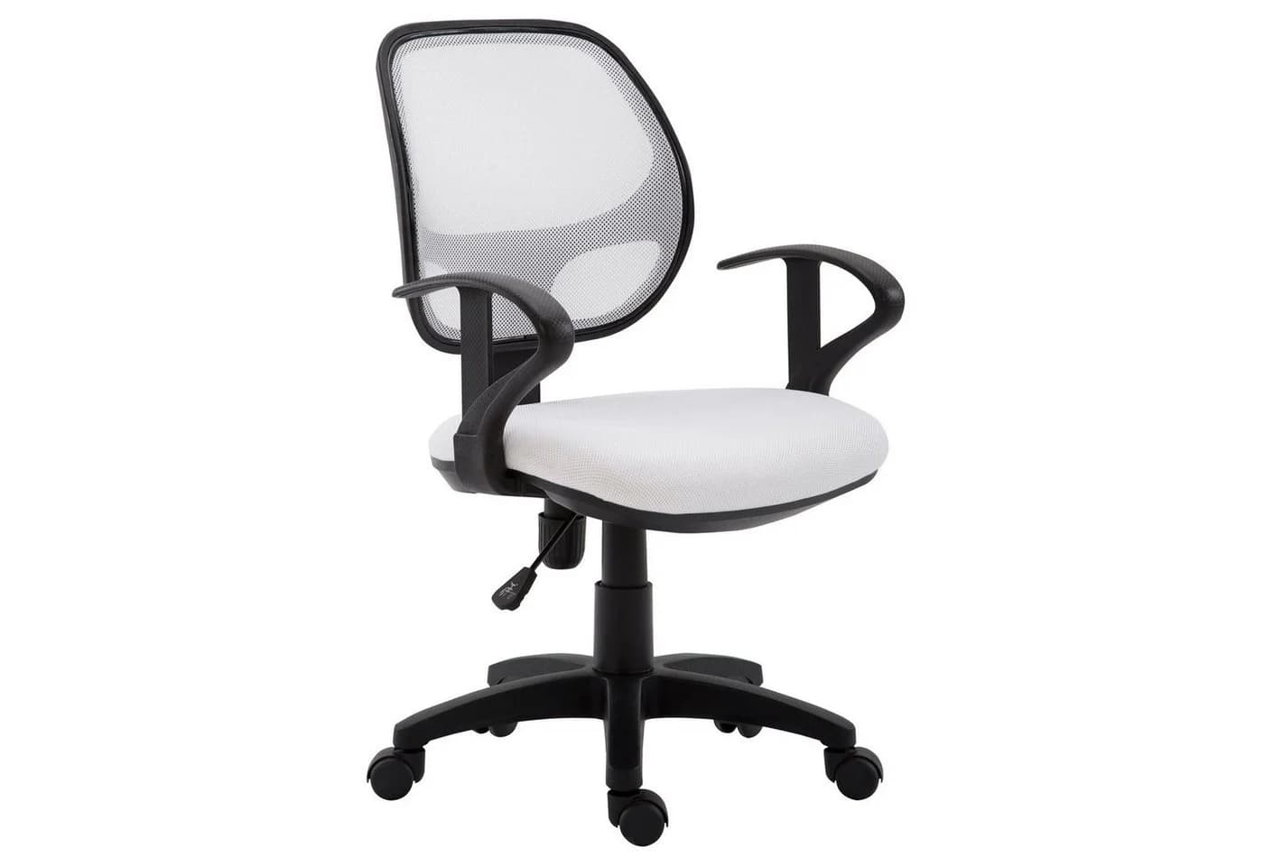 IDIMEX Kinder Schreibtischstuhl COOL Weiß Ergonomisch Höhenverstellbar - Bild 1