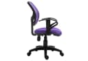 IDIMEX Kinderdrehstuhl COOL Lila Netzstoff Ergonomisch Höhenverstellbar Bild 4
