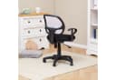 IDIMEX Kinderdrehstuhl COOL Schwarz/Weiß Ergonomisch Höhenverstellbar Bild 4