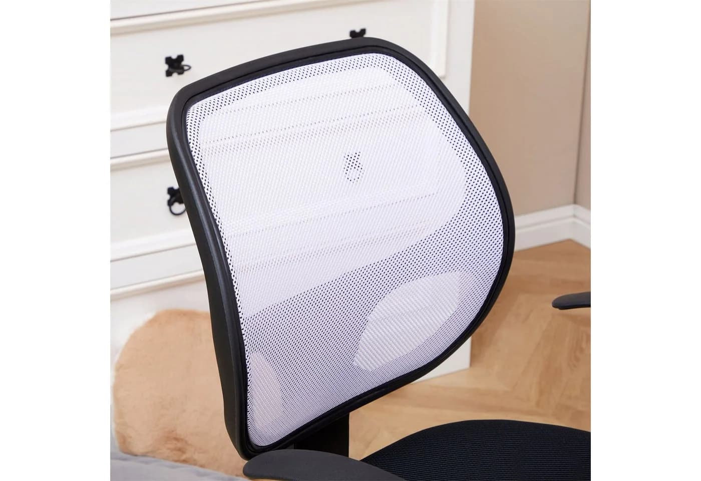 IDIMEX Kinderdrehstuhl COOL Schwarz/Weiß Ergonomisch Höhenverstellbar - Bild 5