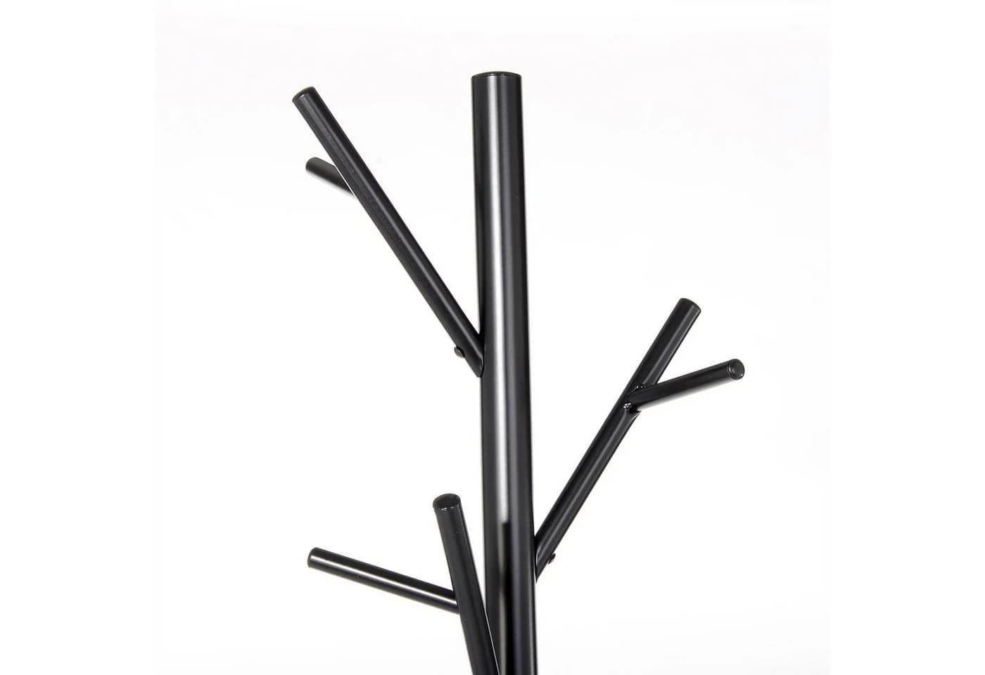 IDIMEX Kleiderständer ZENO Schwarz Metall 6 Haken - Bild 3