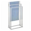 IDIMEX Handtuchständer KUNO Freistehend 3 Stangen Metall Chrom Bild 1
