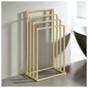 IDIMEX Handtuchständer SENZA 4 Stangen Metall Gold Bild 1