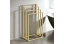 IDIMEX Handtuchständer SENZA 4 Stangen Metall Gold Bild 3