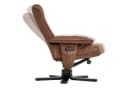 IDIMEX Relaxsessel CHARLY mit Hocker, TV-Sessel neigungsverstellbar braun Bild 5