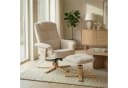 IDIMEX Relaxsessel CHARLY mit Hocker, neigungsverstellbar, beige Bild 2