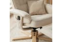 IDIMEX Relaxsessel CHARLY mit Hocker, neigungsverstellbar, beige Bild 3