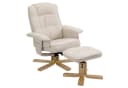 IDIMEX Relaxsessel CHARLY mit Hocker, neigungsverstellbar, beige Bild 4