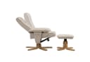 IDIMEX Relaxsessel CHARLY mit Hocker, neigungsverstellbar, beige Bild 5