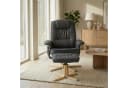IDIMEX Relaxsessel CHARLY grau mit Hocker neigungsverstellbar Bild 1
