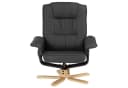 IDIMEX Relaxsessel CHARLY grau mit Hocker neigungsverstellbar Bild 5