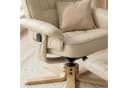 IDIMEX Relaxsessel CHARLY Beige mit Hocker neigungsverstellbar Bild 3
