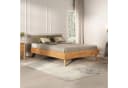 IDIMEX Futonbett KARRI Massivholzbett 140x200cm ohne Kopfteil Eiche Bild 1