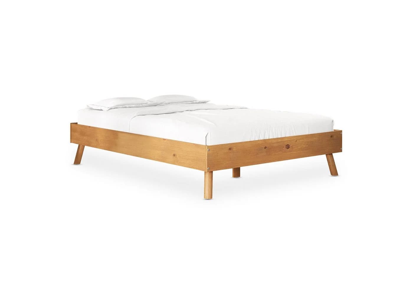 IDIMEX Futonbett KARRI Massivholzbett 140x200cm ohne Kopfteil Eiche - Bild 4