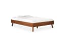 IDIMEX Futonbett KARRI Massivholzbett 140x190cm Kastanienfarbe Bild 3