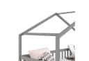 IDIMEX Kinderbett ELEA Hausbett Grau Massivholz Schubladen Bild 4