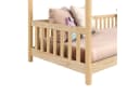IDIMEX Kinderbett NINA Hausbett Montessori Kiefer Natur Tipi Bild 5