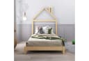 IDIMEX Kinderbett LIZ Montessori Bodenbett Hausdesign Massivholz Bild 1