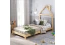 IDIMEX Kinderbett LIZ Montessori Bodenbett Hausdesign Massivholz Bild 2