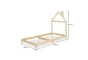 IDIMEX Kinderbett LIZ Montessori Bodenbett Hausdesign Massivholz Bild 5
