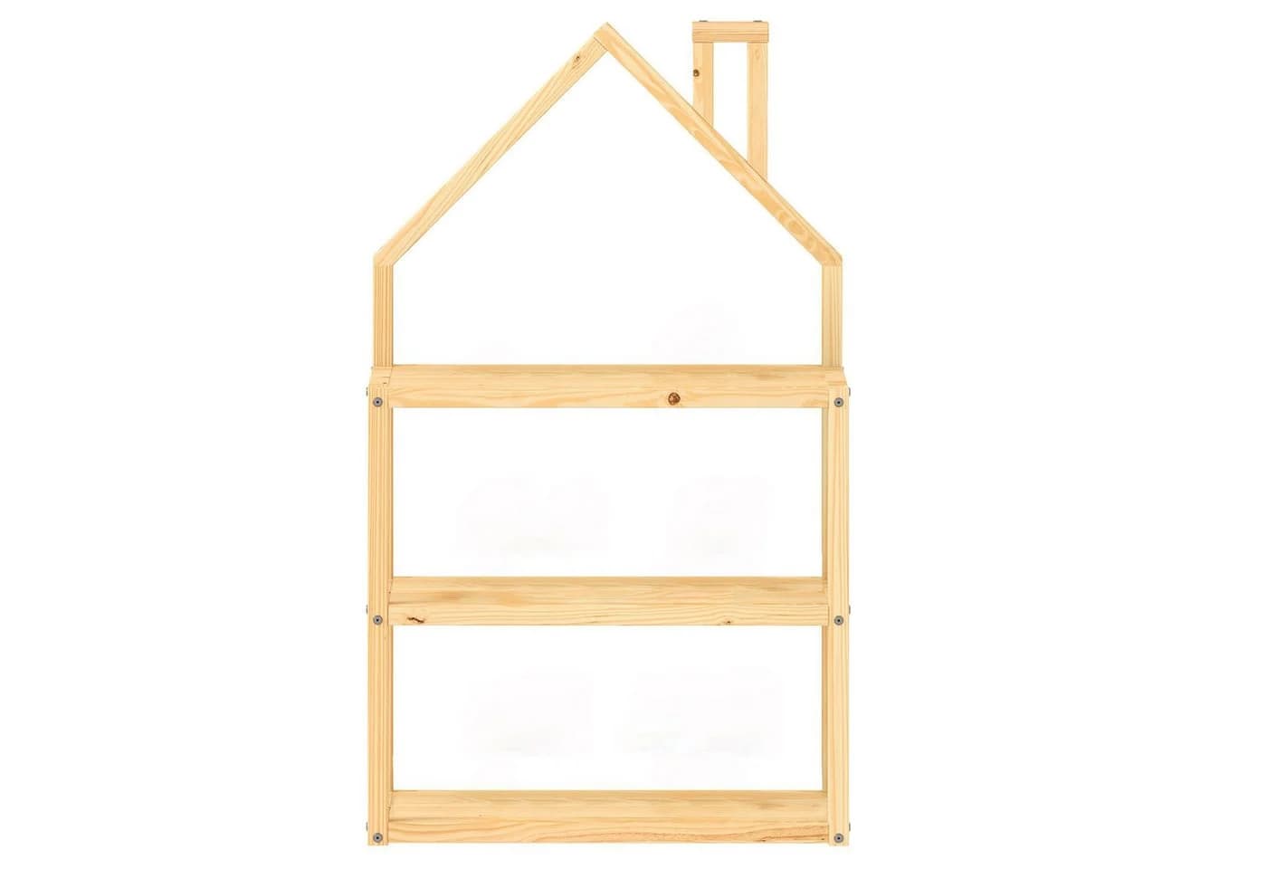 IDIMEX Kinderregal LENISE Hausform Natur Massivholz Kiefer - Bild 5