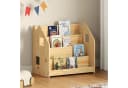 IDIMEX Kinderregal BRUNO Montessori Bücherregal Kiefer massiv natur Bild 2