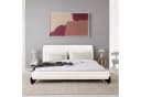 IDIMEX Polsterbett PATERNA 180x200 cm mit Lattenrost und Polsterung Bouclé Stoff Bild 1