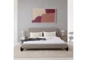 IDIMEX Polsterbett PATERNA Doppelbett 180x200 cm grau Bild 1