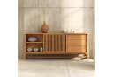 Idimex Sideboard ADAMO Kommode 175 cm Massivholz Eiche Finish Bild 3