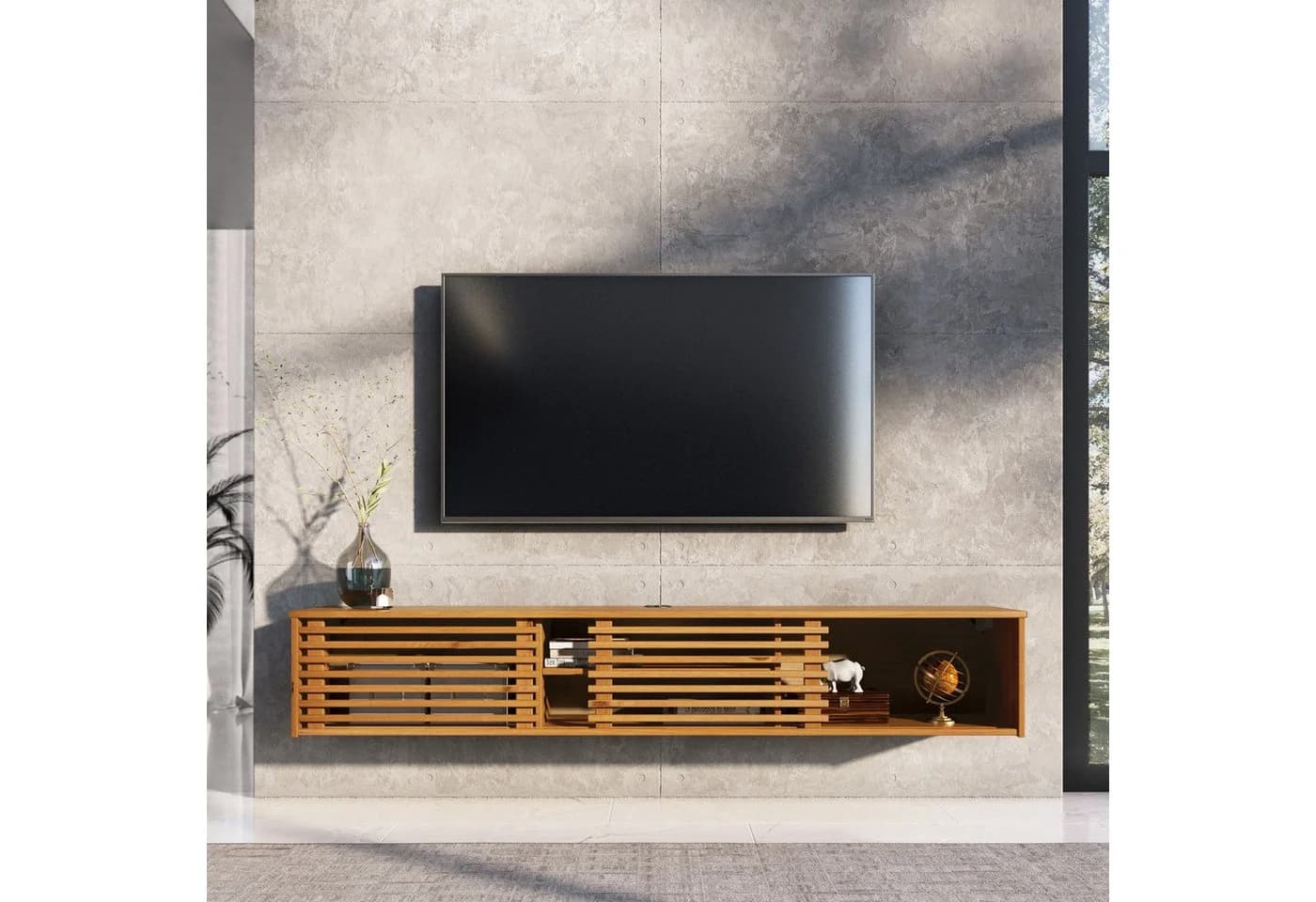 IDIMEX Lowboard RIAN Massivholz Eiche Finish Modern - Bild 3