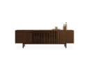 IDIMEX Lowboard LINN Nussbaum Finish Massivholz Bild 5